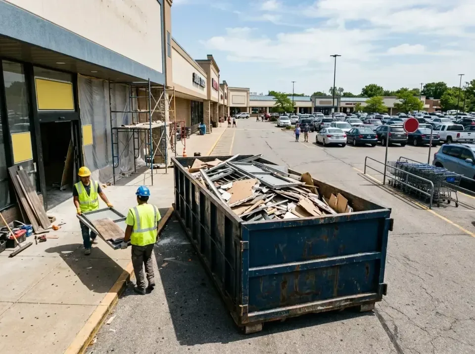 retail-store-renovation-debris-003 — frequently asked questions, Roll-off Dumpster Rentals in Fair Lawn, NJ